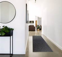 Wash&Clean smudsmåtte sort 90 x 150 cm